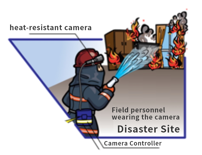 Image illustration of disaster site