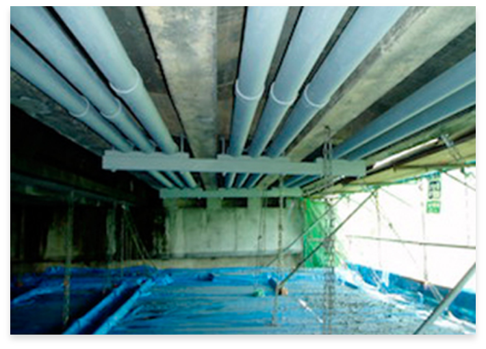 Piping (Under Bridge Girders)